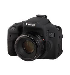 FUNDA SILICONA EASYCOVER PARA CANON 750D / T6i BLACK