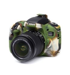 FUNDA SILICONA EASYCOVER PARA CANON 760D / T6s CAMOUFLAGE