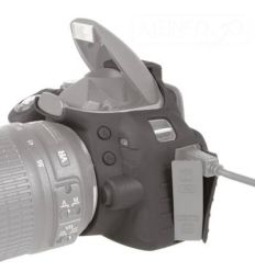 FUNDA SILICONA EASYCOVER PARA NIKON D3100 BLACK