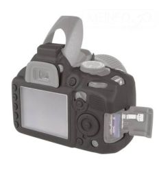 FUNDA SILICONA EASYCOVER PARA NIKON D3100 BLACK 2