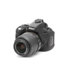 FUNDA SILICONA EASYCOVER PARA NIKON D5100 BLACK