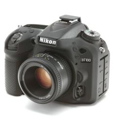 FUNDA SILICONA EASYCOVER NIKON D7100 / D7200 BLACK