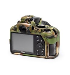 FUNDA SILICONA EASYCOVER NIKON D3500 CAMOUFLAGE 2