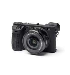 FUNDA SILICONA EASYCOVER SONY A6500 BLACK