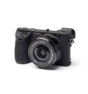 FUNDA SILICONA EASYCOVER SONY A6500 BLACK