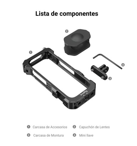 Carcasa de accesorios para Insta360 ONE X2