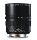 LEICA APO-SUMMICRON-M 75 f/2 ASPH., Negro anodizado 11637