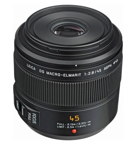 PANASONIC Lumix 45mm F2.8 ASPH. Leica Macro-Elmarit MEGA OIS (H-ES045E)