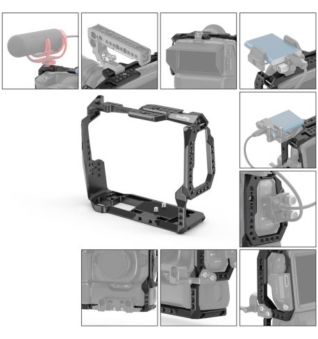 SmallRig Cage  for BMPCC 4K & 6K with Battery Grip Attached 2765 (SRNQB507)