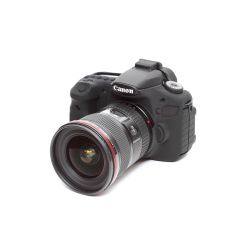 FUNDA SILICONA EASYCOVER PARA CANON 60D BLACK 2