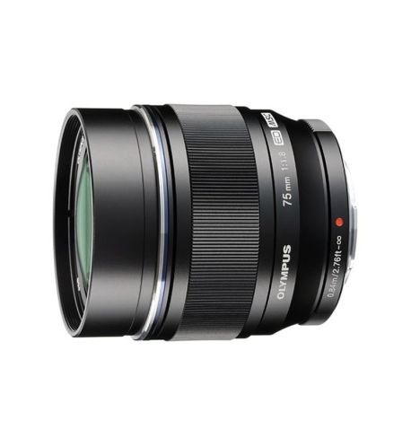 OLYMPUS 75mm f1.8 M.Zuiko Digital ED Negro