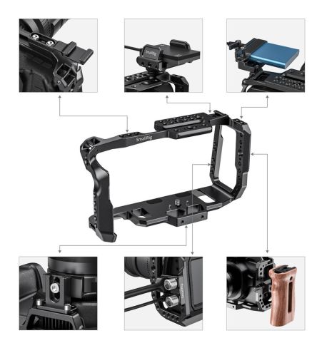 SmallRig Cage for BMPCC 4K & 6K 2203B (SRNQB502B)