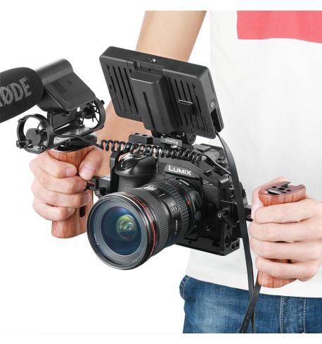 SmallRig Wooden NATO Side Handle 2187 (SKU2187B)