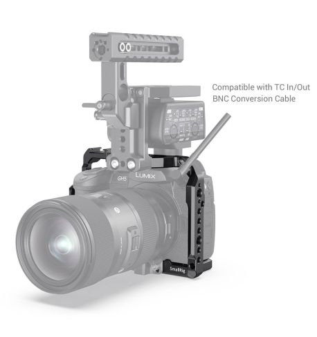 SmallRig Camera Cage for Panasonic GH5 and GH5S CCP2646 (SRNQP500B)