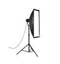 NANLITE SOFTBOX RECTA/STRIP 45 X 110 CM + NIDO DE ABEJA EC-110X45    NASBAS110X45