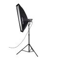 NANLITE SOFTBOX RECTA/STRIP 45 X 110 CM + NIDO DE ABEJA EC-110X45    NASBAS110X45