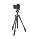 Manfrotto Trípode Element MII Mobile BT Carbono + pinza Smartphone y remoto Bluetooth. (MKELMII4CMB-BH)