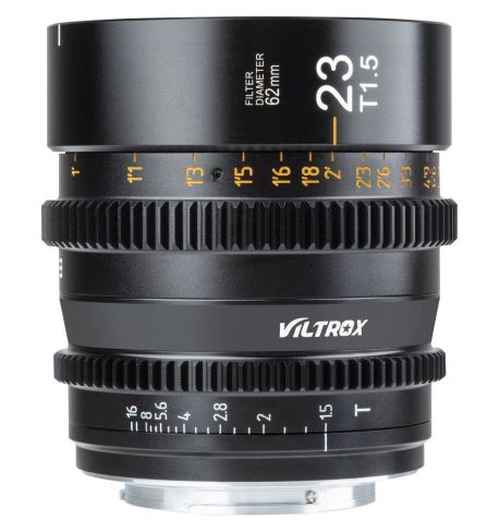 VILTROX CINEMATIC MF 23mm F1.5 para Sony APS-C