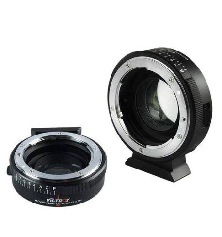 VILTROX Adaptador Speedboster NF M4/3X para Nikon
