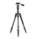 Vanguard Veo 3T 204CBP - Trípode de viaje de carbono, rótula de bola