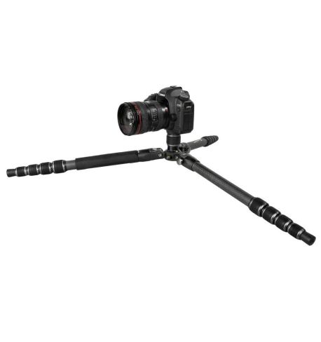 Vanguard Veo 3T 204CBP - Trípode de viaje de carbono, rótula de bola