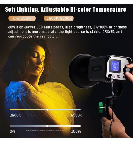 VILTROX Weeylite Ninja 200 COB LED Bi-color