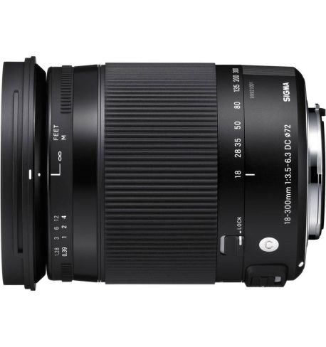 SIGMA 18-300mm F3.5-6.3 DC MACRO OS HSM Contemporary para Nikon   2ª mano ***