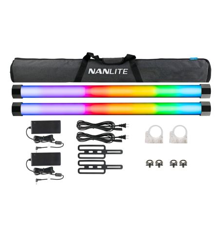 NANLITE PAVOTUBE II CON BATERÍA 30X KIT 2uds. (NA1520202KIT)