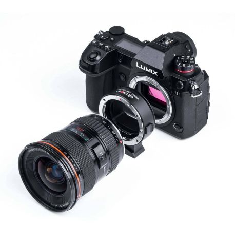 VILTROX Adaptador AF de obj. Canon EF/S a cuerpo L-Mount
