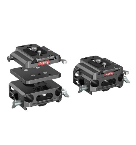 SmallrigLightweight Baseplate with Dual 15mm Rod Clamp (magnesium alloy version) 3067