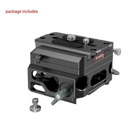 SmallrigLightweight Baseplate with Dual 15mm Rod Clamp (magnesium alloy version) 3067