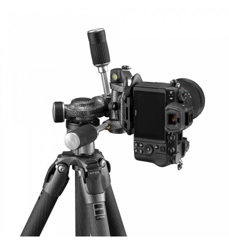 Gitzo - Kit trípode Mountaineer con rótula 3 way GHF3W. Serie 3. Carbono. 4 secc.