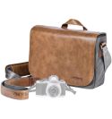OLYMPUS PRO Kit: Bolsa Messenger + SD16 + Correa piel