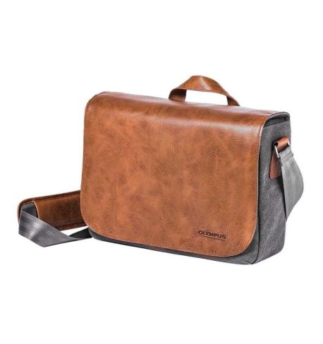 OLYMPUS PRO Kit: Bolsa Messenger + SD16 + Correa piel