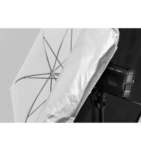 Godox Paraguas 84cm para AD300 Pro Flash (Silver) (UBL-085S)