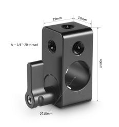 SmallRig Single Rod Clamp 15mm 843 2