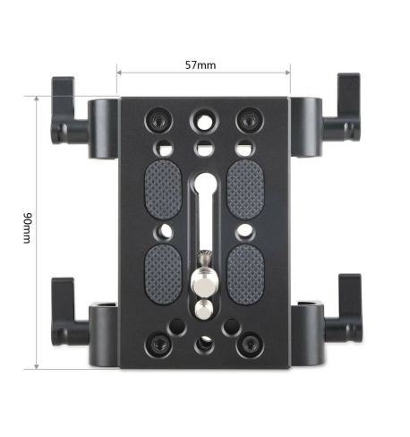 SmallRig Baseplate with Dual 15mm Rod Clamp 1798