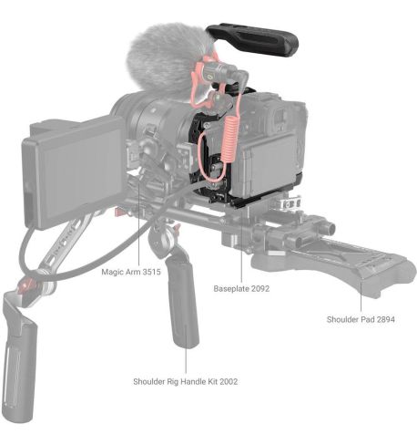 Smallrig Cage Kit para Panasonic LUMIX GH6 3441