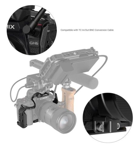 Smallrig Cage "Black Mamba" para Panasonic LUMIX GH6 3440