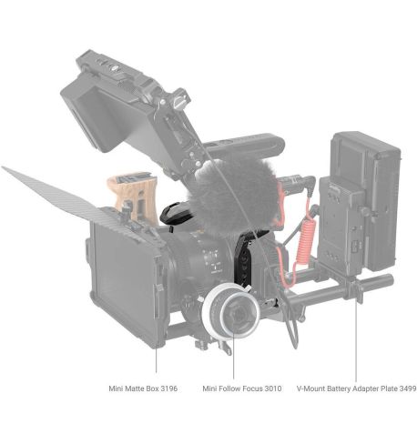 Smallrig Cage "Black Mamba" para Panasonic LUMIX GH6 3440