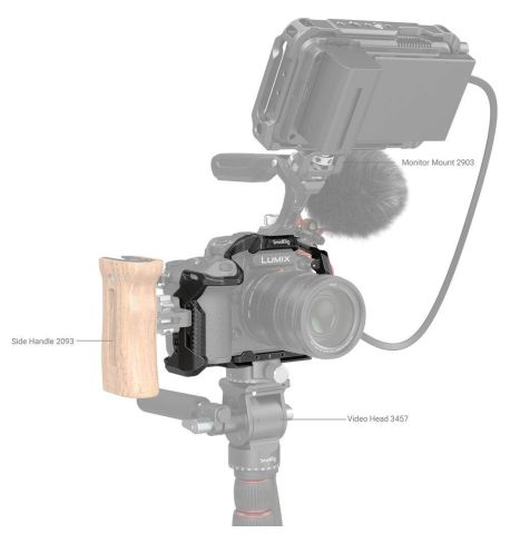 Smallrig Cage "Black Mamba" para Panasonic LUMIX GH6 3440