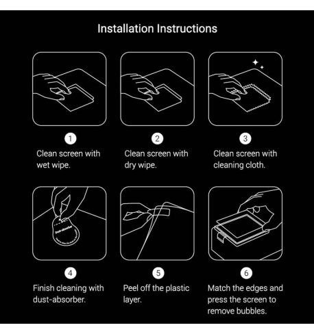 Smallrig Protector de pantalla para Panasonic LUMIX GH6 3461