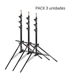 Manfrotto Pie estudio 1004BAC Pack X3 uds. neumático Master Stand.  (MF1004BAC-3)