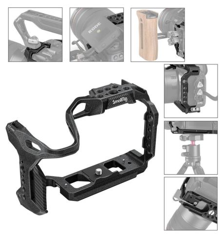 SmallRig Cage Flashgrip para Canon R5/R6 3233 (SRNQC515)