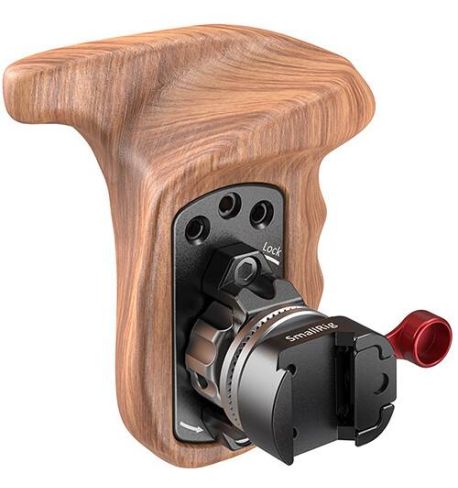 SmallRig Handgrip Wooden with NATO Clamp Kit 2118C (SRNB207C)