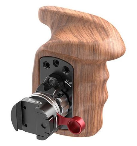 SmallRig Handgrip Wooden with NATO Clamp Kit 2118C (SRNB207C)