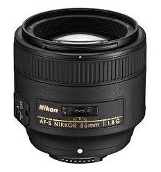 NIKON 85MM F/1,8 D AF FX 2ªMano ***
