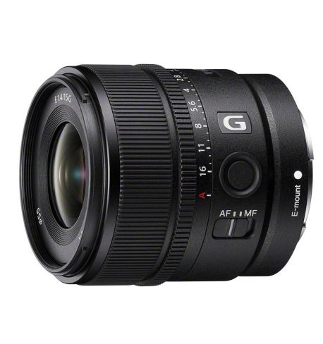 SONY 15 mm F1.4 G E | Objetivo prime  gran angular APS-C (SEL15F14G)  **Reserva**