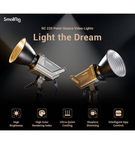 SmallRig Foco LED RC220B (Bi-color)