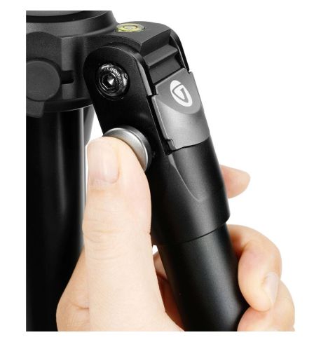 VANGUARD VEO 3 263AB - Trípode de aluminio, rótula de bola de doble eje